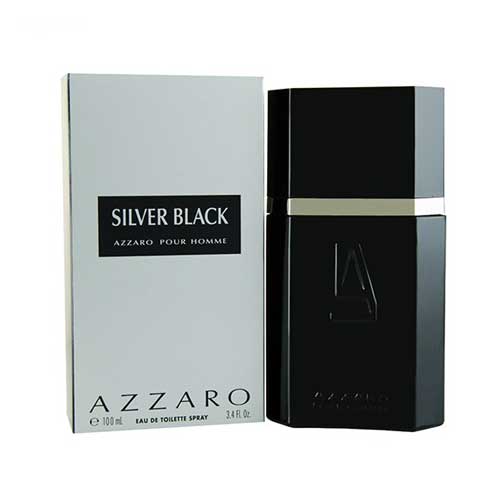 ادو تويلت مردانه آزارو سیلور بلک AZZARO Silver Black