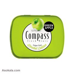 قرص نعناع سیب سبز کامپس compass green apple تعداد 50 عدد