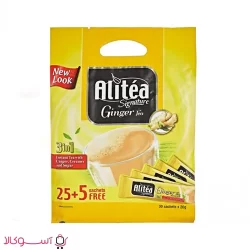 چای زنجبیلی 3in1 علی تی Alitea Signature Ginger بسته 30 عددی