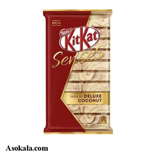 شکلات تخته ای Kit Kat Senses مدل DELUXE COCONUT وزن 110 گرم