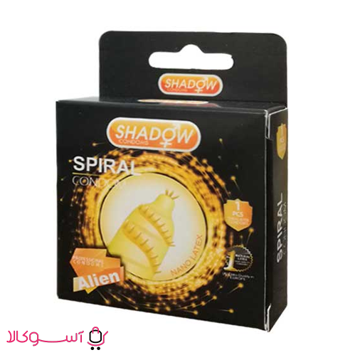 Shadow Ailen Spiral Condom