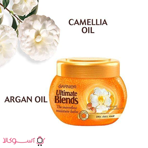 Argan and Camellia Garnier oil hair mask1