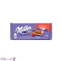 قیمت شکلات میلکا مدل دسر ماست و توت فرنگی