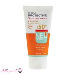 کرم ضد آفتاب نئودرم مدل highly protective spf50