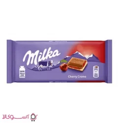 شکلات میلکا طعم آلبالویی وزن 80 گرم