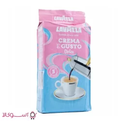 پودر قهوه لاواتزا مدل crema e gusto dolce وزن 250 گرم