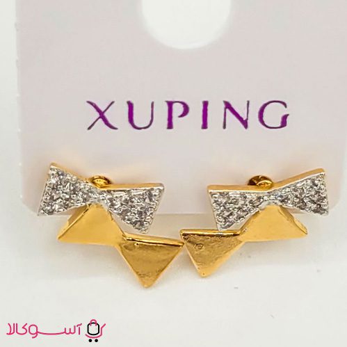 xuping-earrings-bow-tie