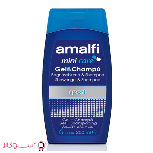 Amalfi sport head and body shampoo 200 ml