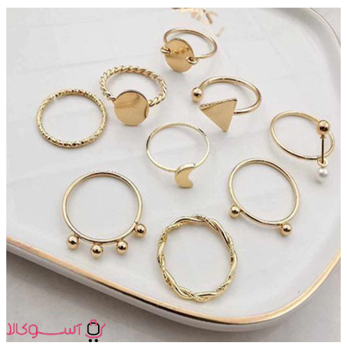 Golden ring pack for girls