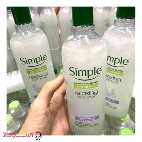 Simple relaxing bath soak body shampoo1